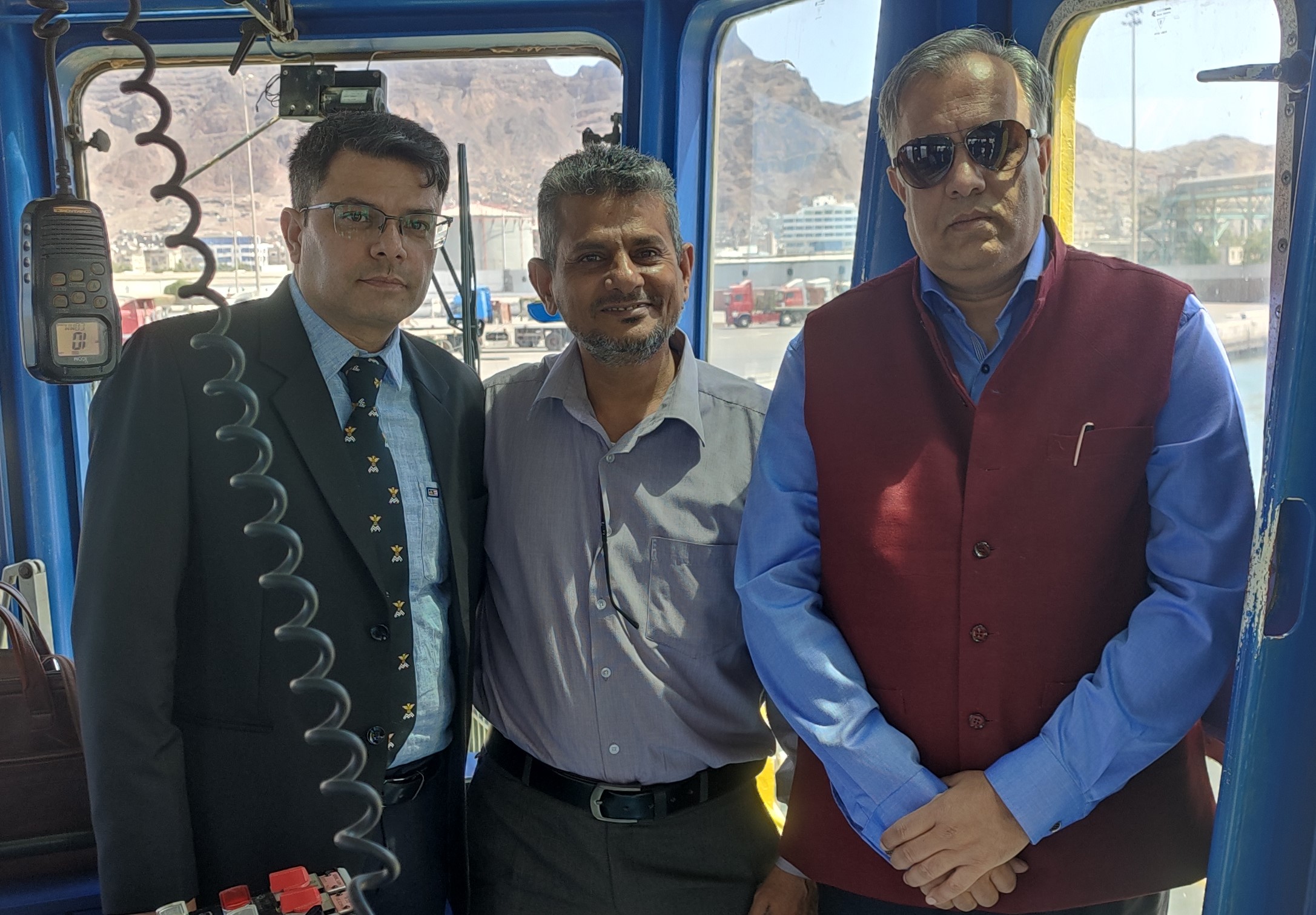 Aden Port Welcomes Indian Ambassador's Support to Improve Services